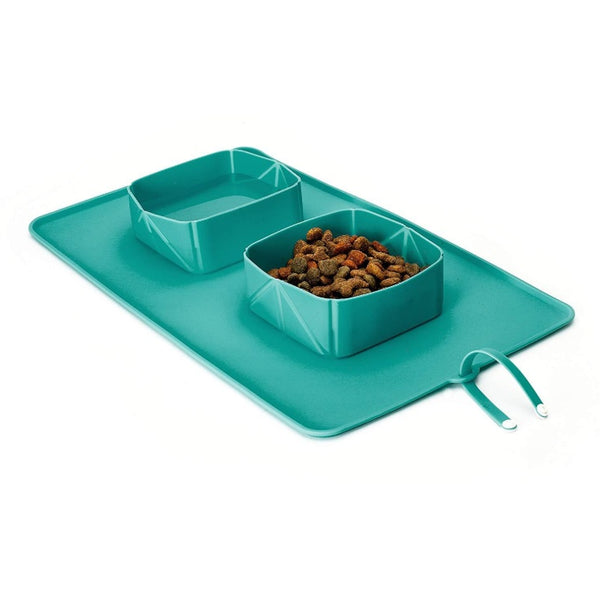 Outdoor Hunde Reisenapf mit Wassernapf